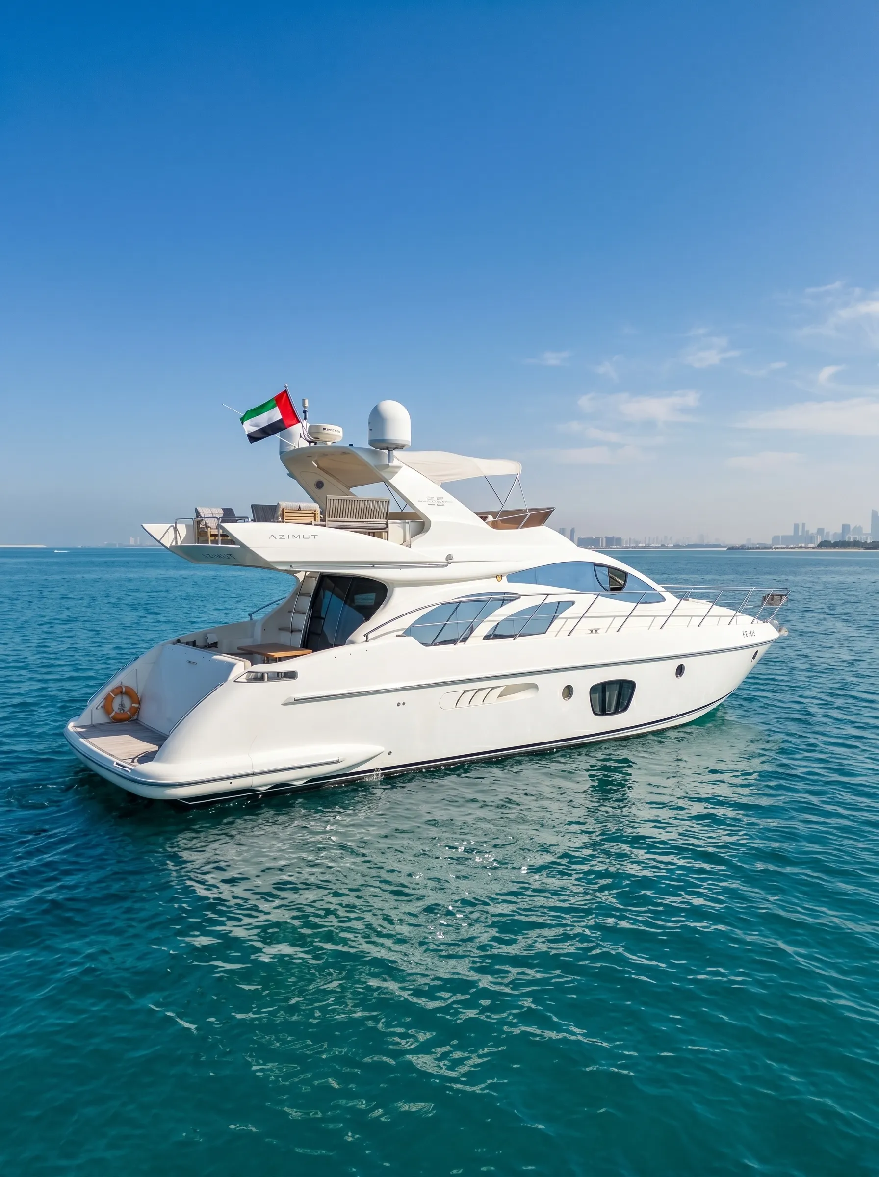 Marine 4 – 55ft Luxury Yacht Rental Abu Dhabi