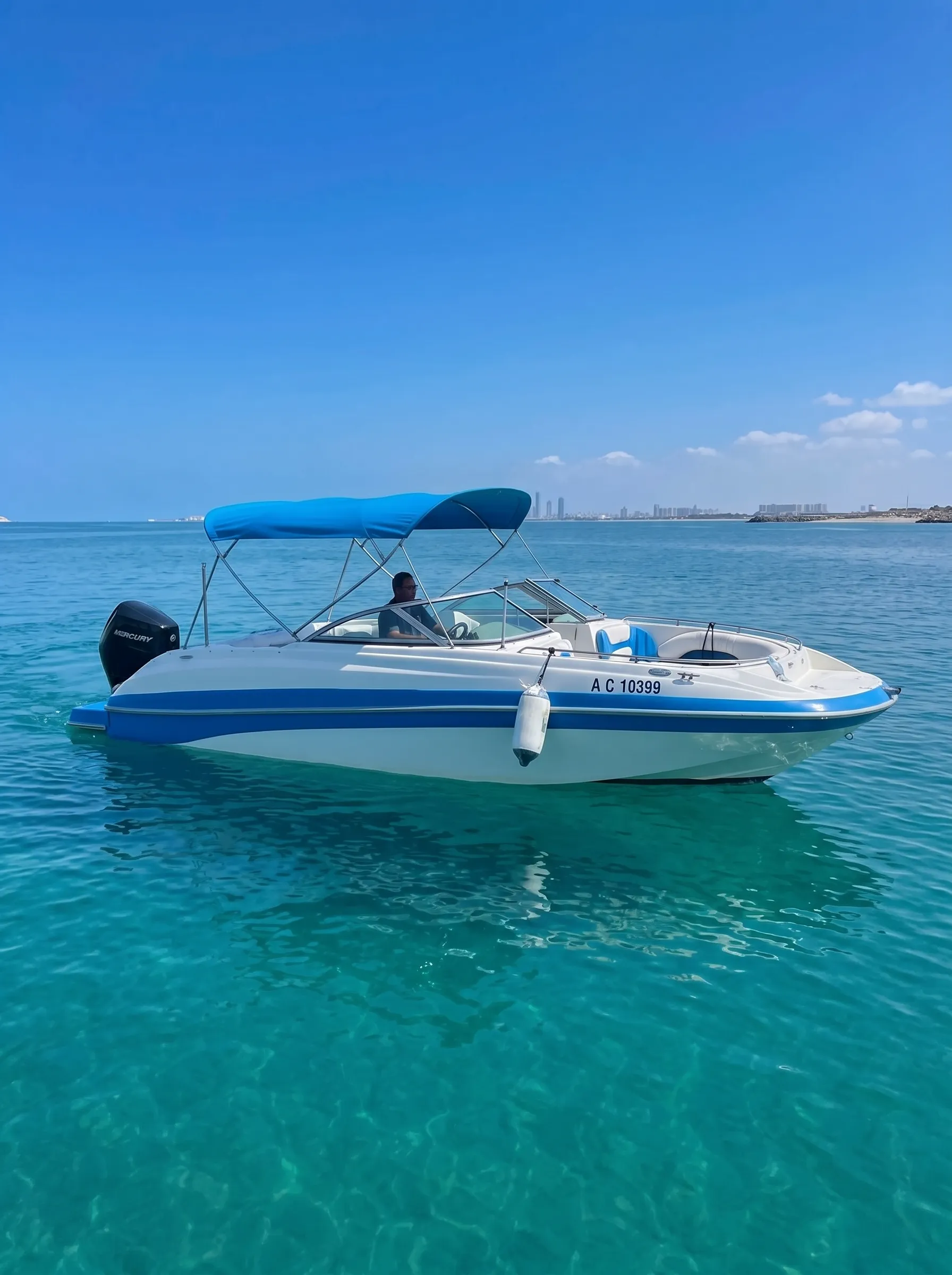 Al Wesam Boat – 23ft Speedboat Rental Abu Dhabi