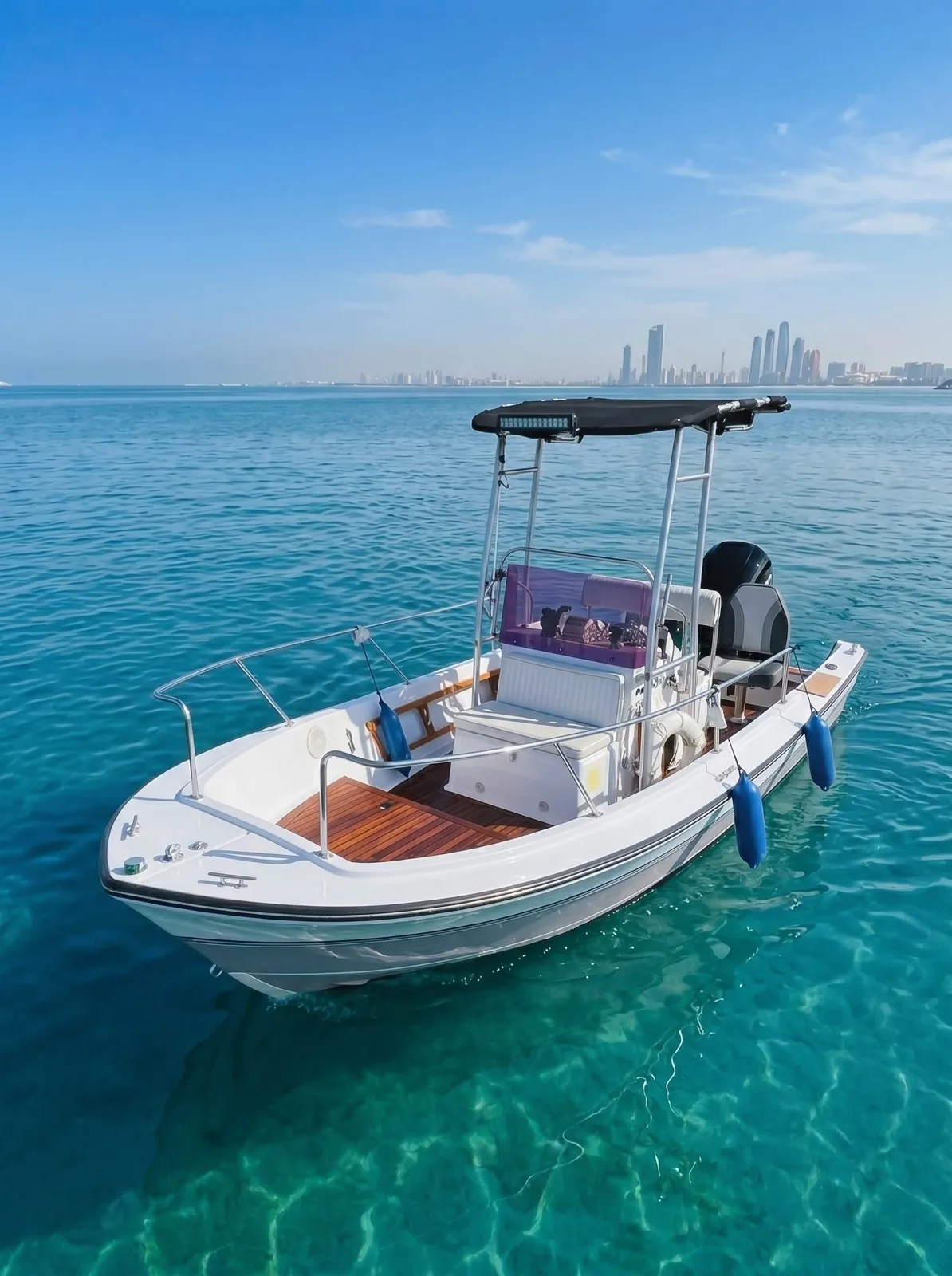 Striper Speed Boat – 17ft Speedboat Rental Abu Dhabi